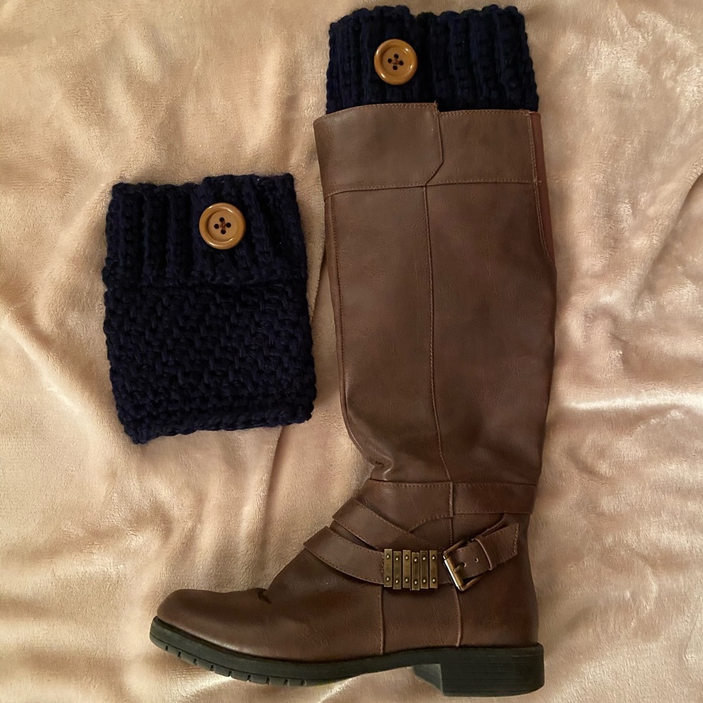 Crochet Boot Cuffs